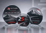 Trofeo de metacrilato de alta calidad personalizado